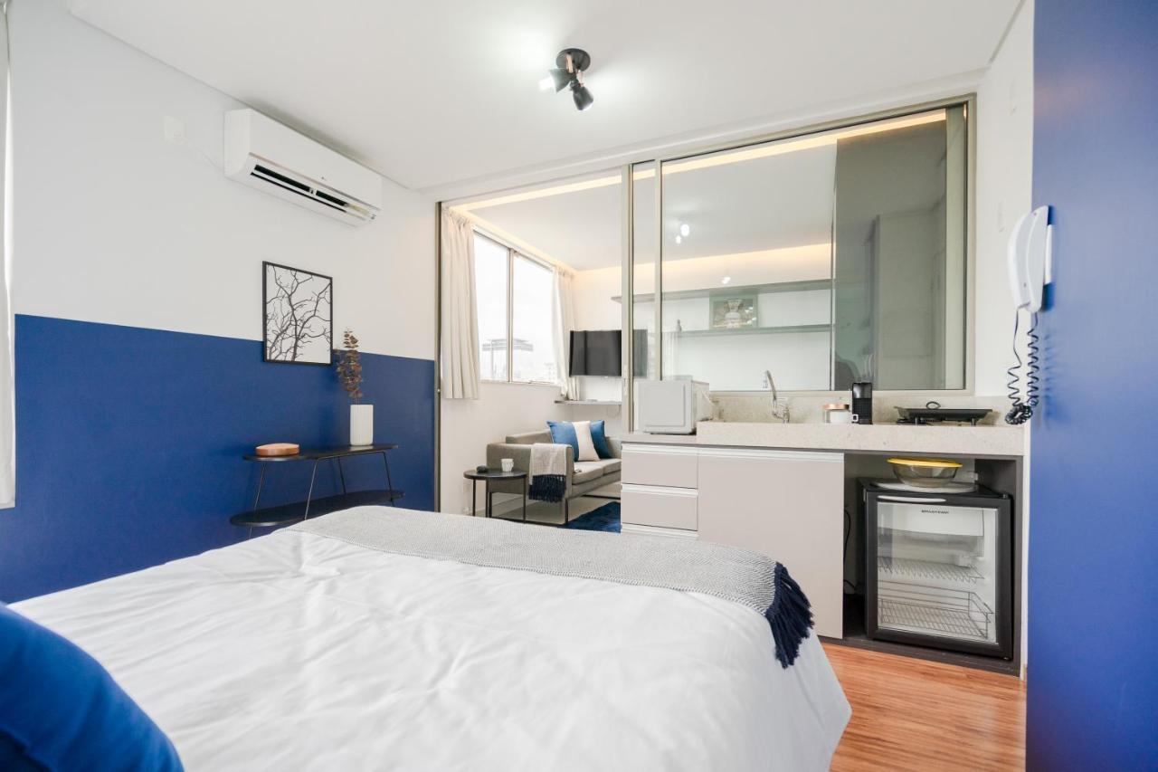 Апартаменты Ap Com Academia, Piscina E Sauna No Predio, Proximo A Faria Lima - Vila Olimpia Сан-Пауло Экстерьер фото