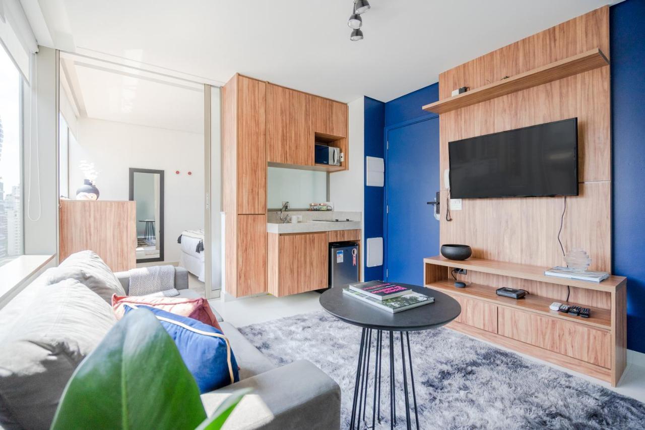 Апартаменты Ap Com Academia, Piscina E Sauna No Predio, Proximo A Faria Lima - Vila Olimpia Сан-Пауло Экстерьер фото